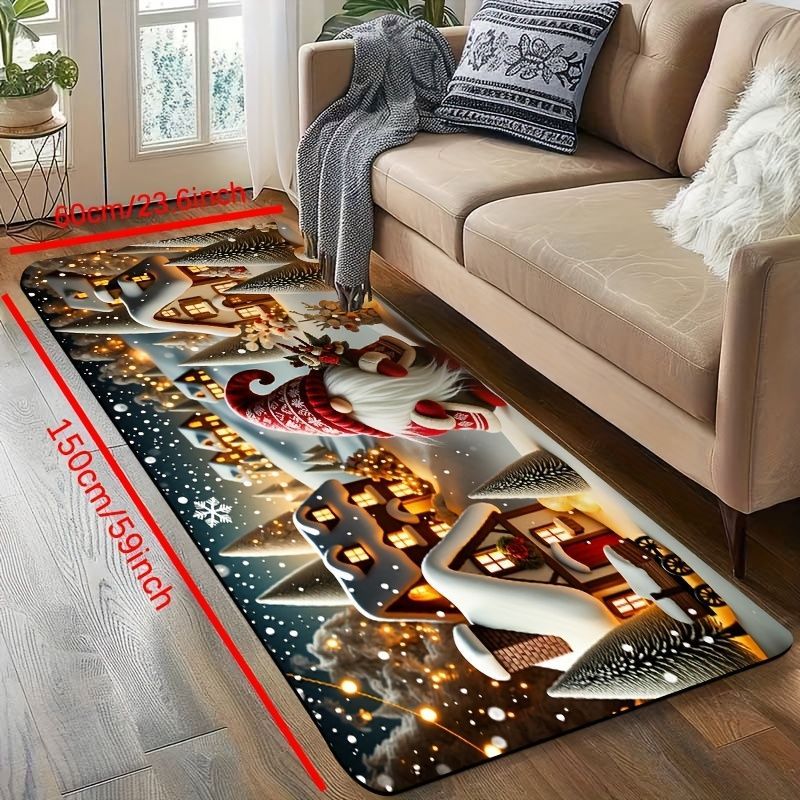 VIKAMA Christmas Runner Rug Gn - Home Outdoor Bathroom recension och pris