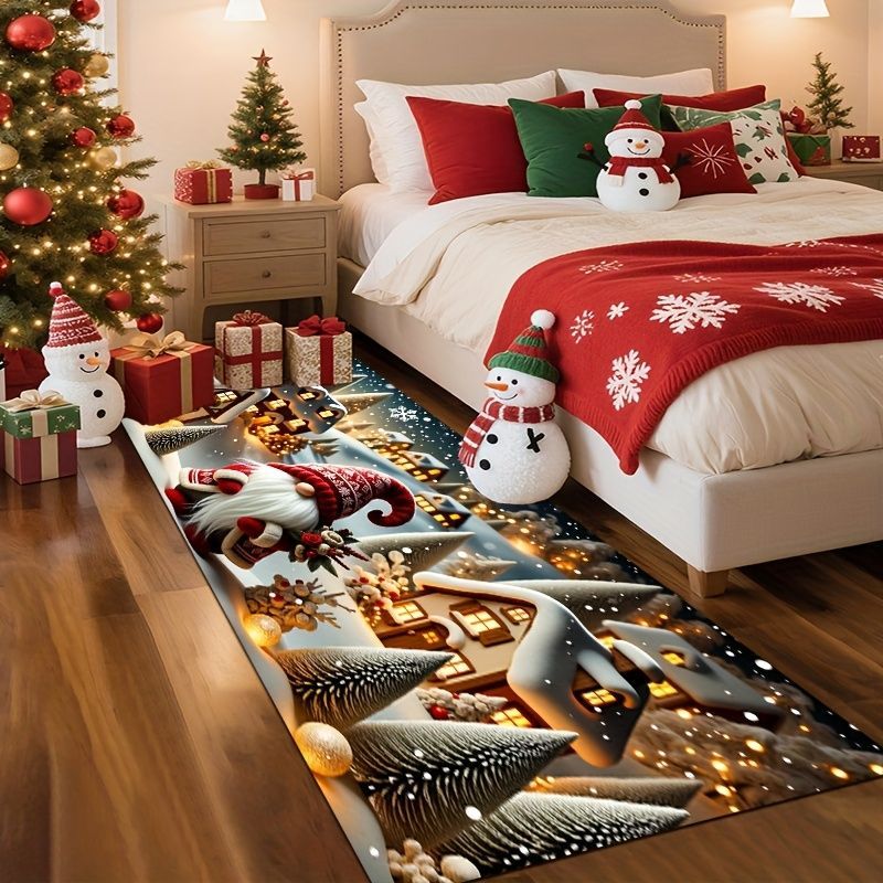 VIKAMA Christmas Runner Rug Gn - Home Outdoor Bathroom recension och pris