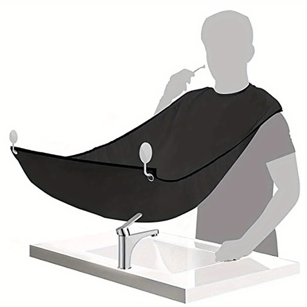 1PC Men Beards Shaving Aprons  - Shaving Mirror Suction recension och pris