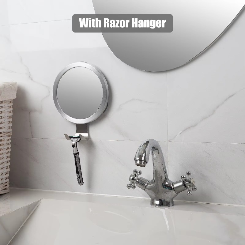 Bathroom Fogless Shower Mirror - Shaving Mirror Suction recension och pris