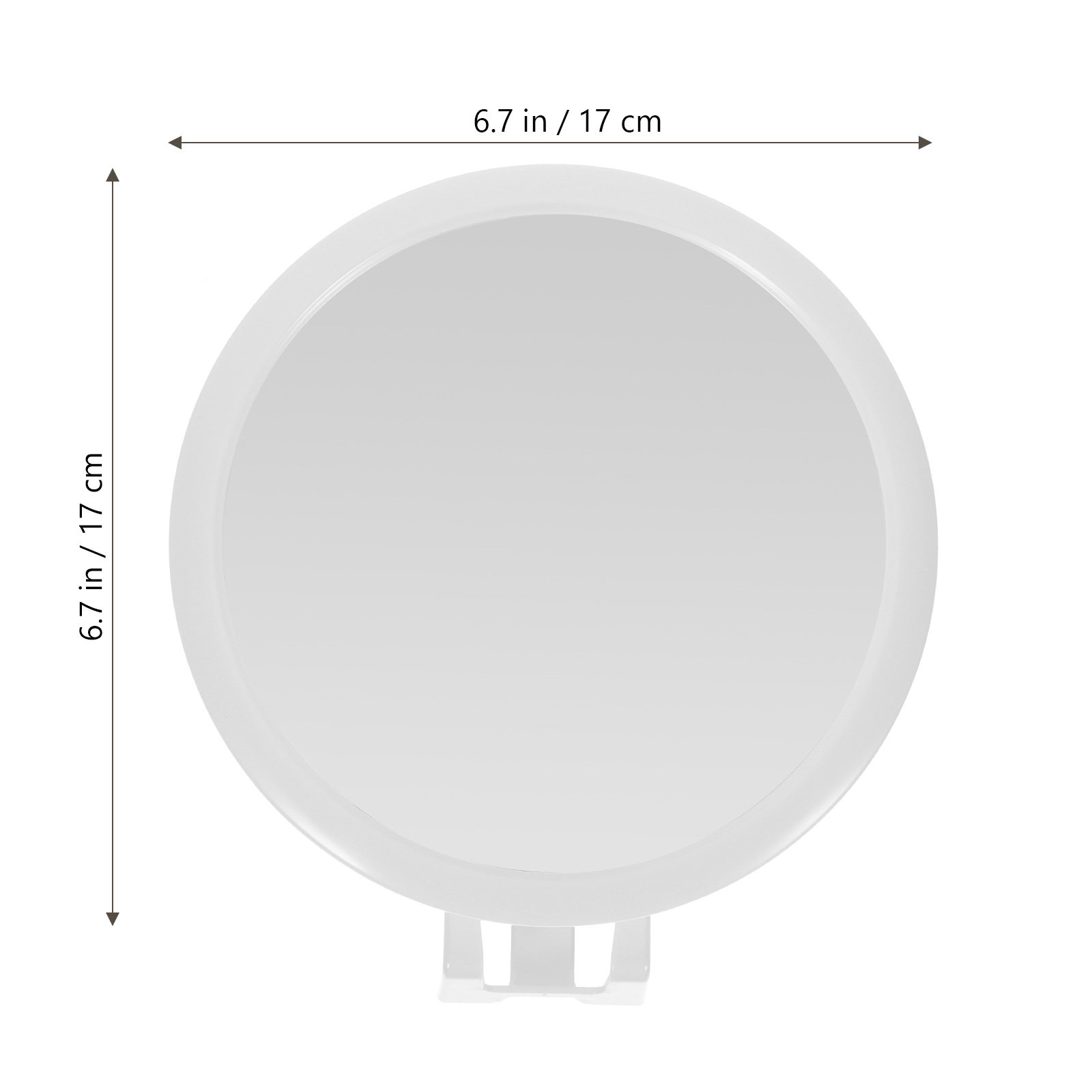 Round Fogless Shower Mirror Su - Shaving Mirror Suction recension och pris