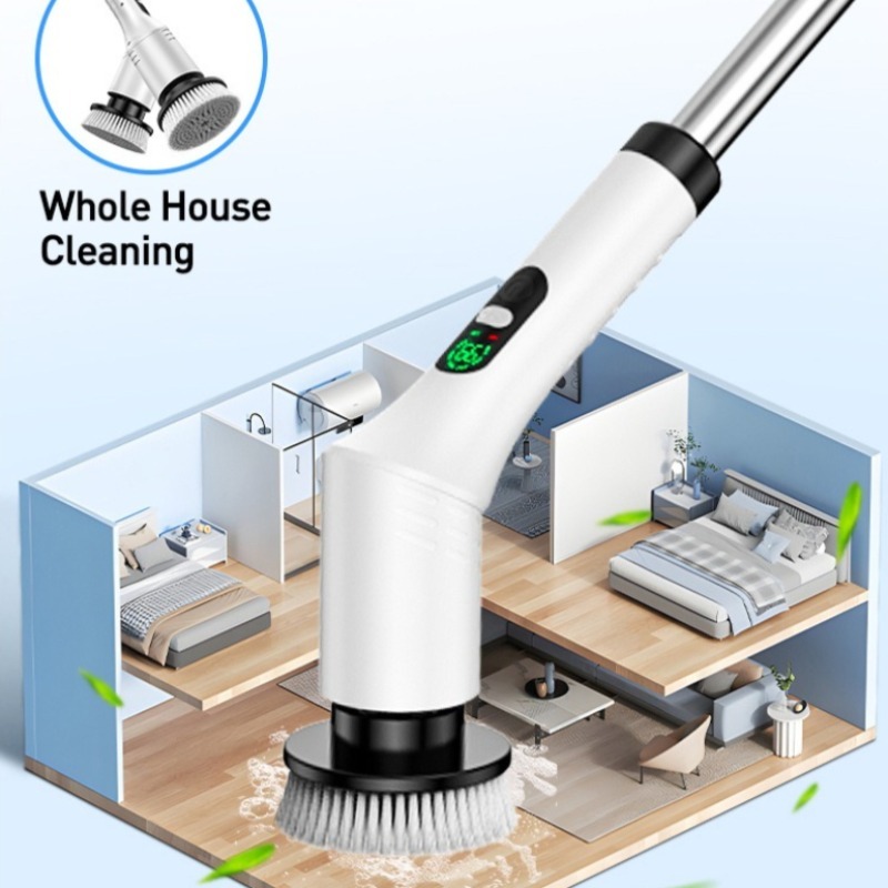 Electric Spin Scrubber 9 in 1  - Home Bathroom Cleaning Machine recension och pris