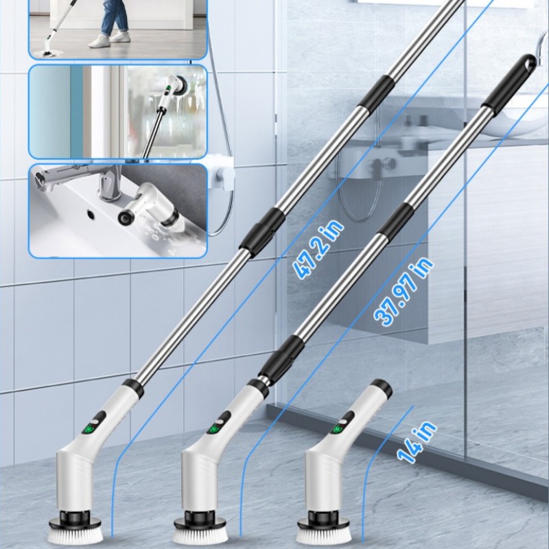 Electric Spin Scrubber 9 in 1  - Home Bathroom Cleaning Machine recension och pris
