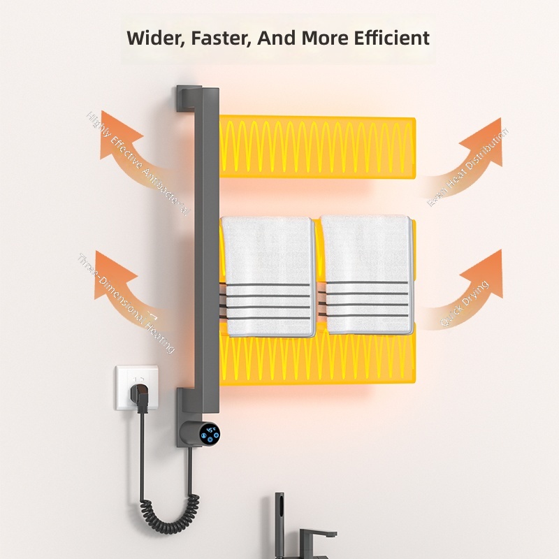 Vertical Wall-mounted 3 Bars E - Home And Bathroom recension och pris